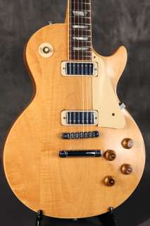 1976 Gibson LES PAUL DELUXE Natural FLAME MAPLE TOP  