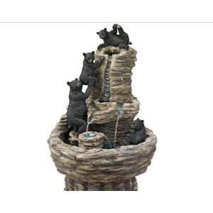  Statue Exclusive Exotic Classic Water Black Bears Sculpture Statue 