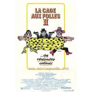  La Cage Aux Folles 2 (1981) 27 x 40 Movie Poster Style A 
