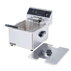 Adcraft DF 6L Commercial 120V Deep Fryer with Covers NSF 