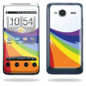   Skin Decal for HTC Evo Shift 4G Sprint   Rainbow Flood Electronics