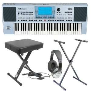   Professional 61 Key Arranger Keyboard Outfit Musical Instruments