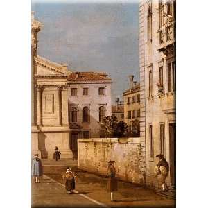  And Campo 11x16 Streched Canvas Art by Canaletto