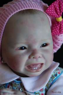Reborn baby Stormy by Donna Rubert Unbelievable real  
