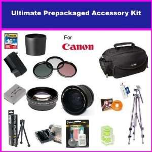  Opteka Ultimate Accessory package For The Canon Powershot 