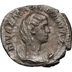 MARINIANA wife of Valerian I mother of Gallienus Diva Peacock Silver 