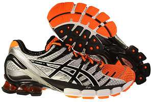    Kinsei 4 Running Shoes Neon Orange / Black / White T139N 3590  