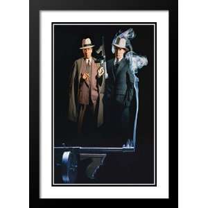  Dillinger and Capone 20x26 Framed and Double Matted Movie 