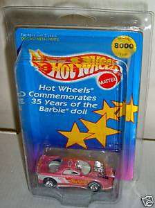 RARE NRFC Hot Wheels 35th Anniversary Barbie Camaro Car  