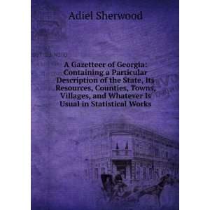   , and Whatever Is Usual in Statistical Works Adiel Sherwood Books