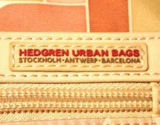 NWT HEDGREN Barcelona   Oyster print urban shoulder bag  