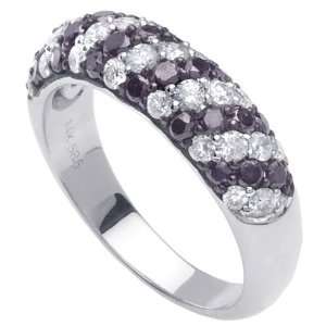  Pave Engagement Ring in 950 Platinum (1.20 ctw) Jewelry