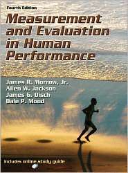 Measurement and Evaluation in Human Performance, (0736090398), James 