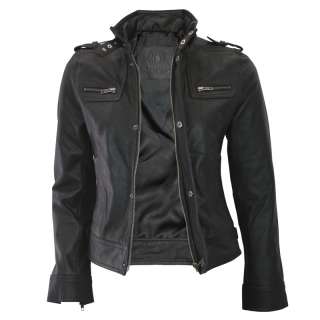 Urban Hooded Bomber Leather Jacket