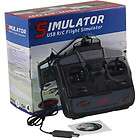 RC 4CH Helicopter Transmitter FMS USB Flight Simulator