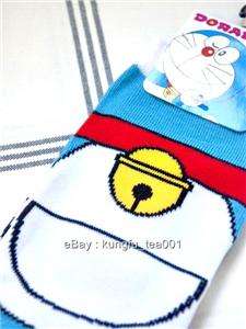 Doraemon Robot Cat Ladies / Boys Low Cut Ankle Socks  