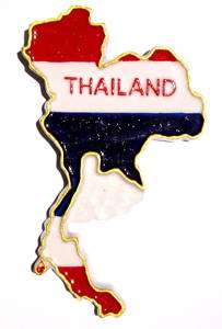 Flag of Thailand souvenir map resin 3D Fridge Magnet  
