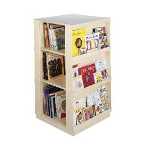  4 Sided Library Book Shelf Furniture & Decor