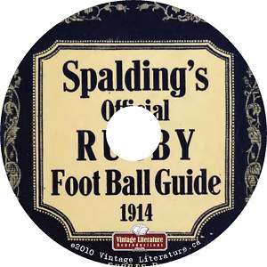 Spaldings Official Rugby Football {3} Guides on CD  
