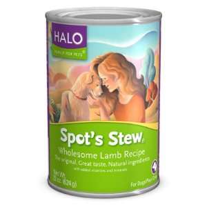 Spots Stew Dog Cans Wholesome Lamb 6/22oz