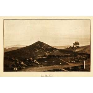  1902 Print Lone Mountain Hill San Francisco California Cemetery 