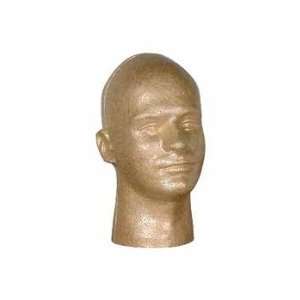  Male Mannequin Heads   Suntan(Pack Of 4)