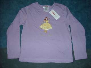 Beauty & the Beast Belle PRINCESS BALLET Shirt Size S  