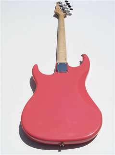 Solid Basswood 4 String Pink Bass Guitar