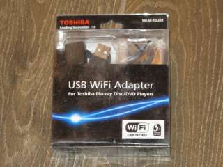 New Toshiba WLM 10UB1 Wifi Adapter for BDX2500 Blu Ray Player  