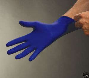Large Disposable Nitrile Gloves, Powder Free, 100/box  