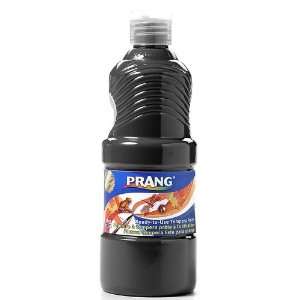 Prang Ready to Use Liquid Tempera Paint, 16 Ounce Bottle, Black (21608 