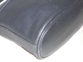 Coach 4143 Vintage Small Black Leather Hobo Shoulder Bag Purse US MADE 