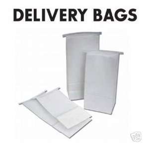 WHITE DENTAL DELIVERY BAGS BOX OF 500 BAGS WATERPROOF