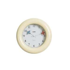  Alessi Kitchen Clock Wall Clock, White Ivory (10) [Kitchen 
