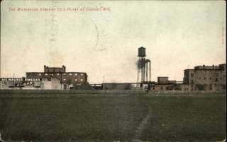 CUDAHY WI Milwaukee Vinegar Co c1910 Postcard  