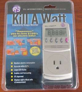 Kill A Watt Electricity Usage Monitor P4400  