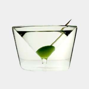  Charles & Marie InsideOut Collection Martini Glass Set 