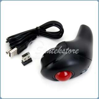 Wireless 2.4G USB Trackball Handheld Optical Mice Mouse  