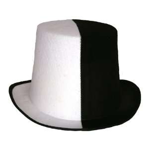  Black and White Top Hat 