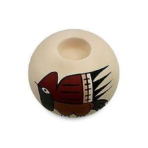  Ceramic candleholder, Hummingbird