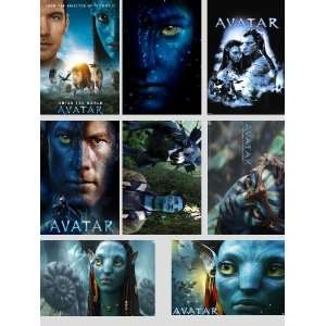  8 Avatar Images on Magnet Set 2 