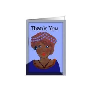  Thank You, Whimsical Digital Art Card Health & Personal 