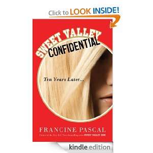 Sweet Valley Confidential Ten Years Later Francine Pascal  