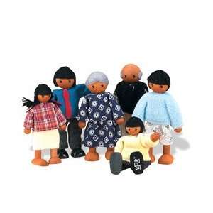   Room Family Affair II African American Family Doll Set Toys & Games