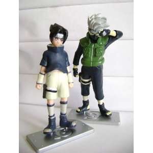  NARUTO Sasuke and Kakashi Trading Figure Set (Closeout 
