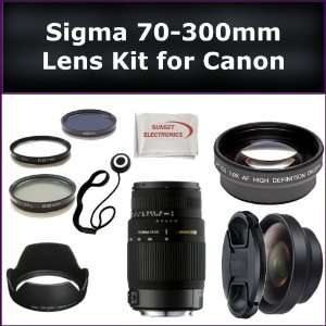  Sigma 70 300mm f/4 5.6 DG OS Telephoto Zoom for Canon EOS 
