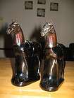 AVON 2 GLASS 5 FL.OZ. WILD COUNTRY AFTER SHAVE ALMOST BOTH FULL HORSE 