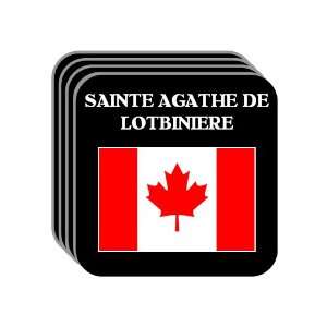 Canada   SAINTE AGATHE DE LOTBINIERE Set of 4 Mini Mousepad Coasters