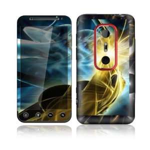  HTC Evo 3D Decal Skin   Abstract Power 