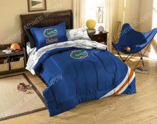 Florida Gators Twin Comforter & Sheets Bed In A Bag 087918413535 
